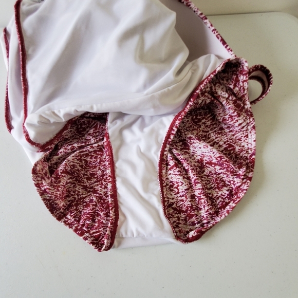 Swimsuits for All One-piece Bathing Suit Size 18 Molded Cups Ruched Vacation - Picture 7 of 13